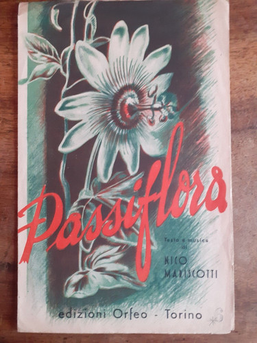 Spartito passiflora - -,