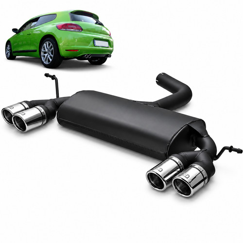 Scarico sportivo duplex per - , vw