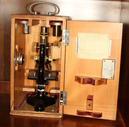 Microscopio leitz wetzlar - e.,