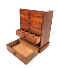 Cassettiera antica da tavolo