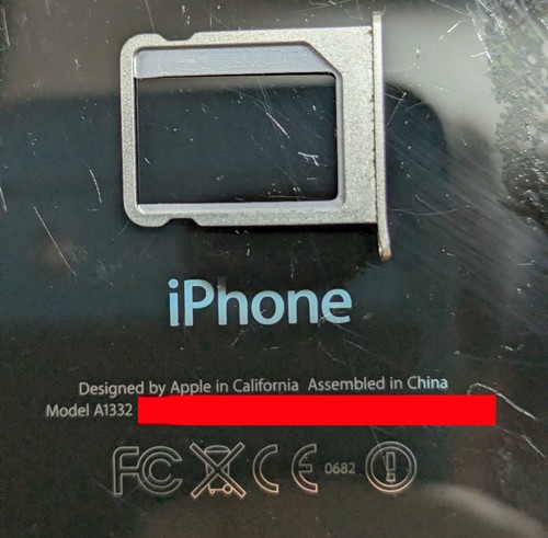 Apple iphone a1332 - 4, carrello