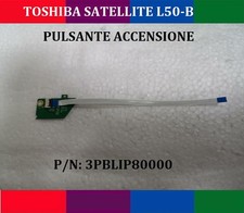 Pulsante accensione TOSHIBA SATELLITE L50-B scheda power tasto 3PBLIP80000