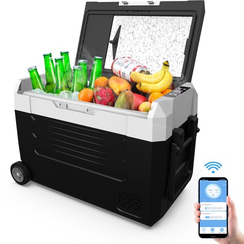 55l portable car refrigerator - 55l,