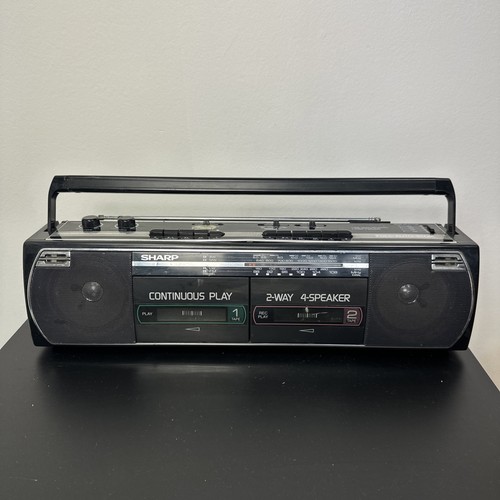 Sharp 268 boombox ghetto - boombox,
