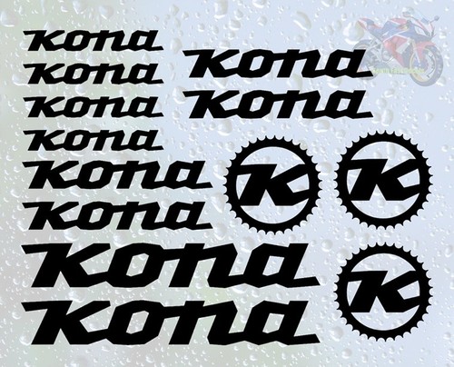 Set adesivi decalcomania kona - set,