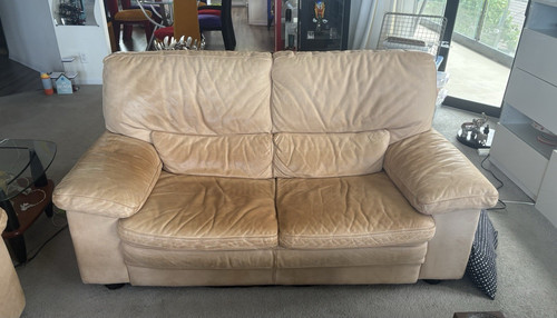Nubuck natuzzi leather - nubuck,