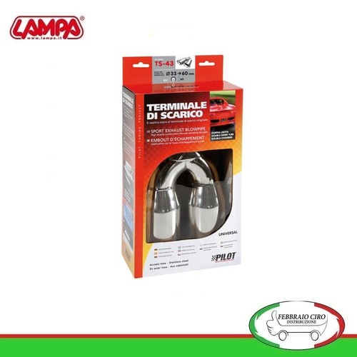 Terminale scarico inox
