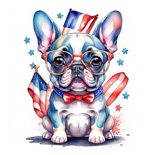 Bulldog francese cane auto