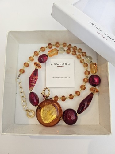 Collana antica murrina venezia - collana,