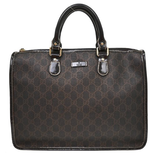 Gucci brown pvc - pvc, gg