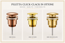 Piletta lavabo click - lavabo, click-clack