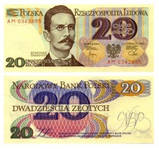 POLAND POLONIA - 20 Zlotych 1982 P.149a  FDS / UNC