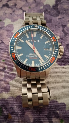 Orologio silver blue orange - orologio,