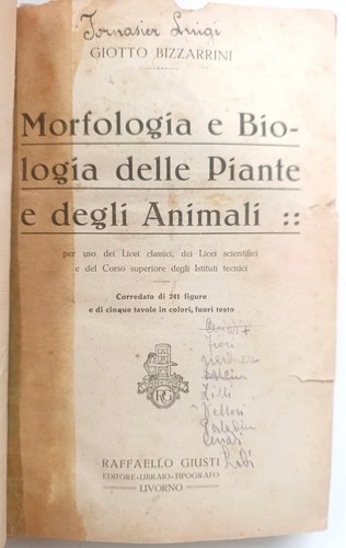 Morfologia biologia delle - e,