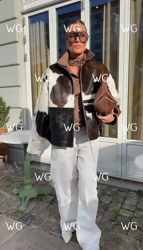 Giacca pelle pony da - giacca,