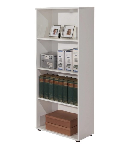Libreria ripiani laminato - libreria, 4