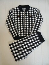 Tuta completa donna a scacchi - Misura S