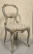 Tris N'3 Sedie Poltroncine Veneziane Epoca 800