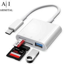 Adattatore SD Type-C - OTG per Fotocamera, Micro SD/TF, iOS/Android/Mac Usb-c