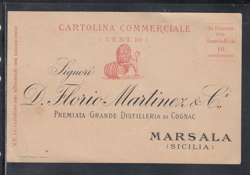 Cartolina commerciale marsala - commerciale,