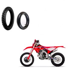 Gomma Minicross VEERUBBER VRM273 80/100-12 41M + CAMERA D'ARIA TR4 OMOLOGATO