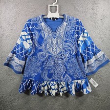 NEW Calessa Embroidered Top