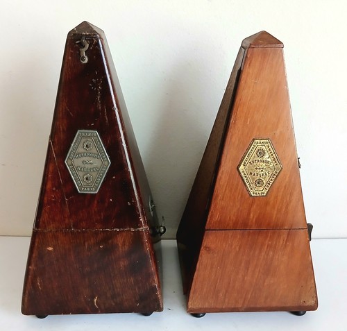 Metronomi vintage legno - 2,