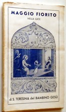 LIBRETTI RELIGIOSI MAGGIO FIORITO NELLA LUCE TERESINA GESU ARCIVESCOVILE 1937