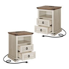 2 Pezzi Comodino LED Camera da