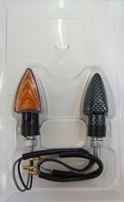 COPPIA FRECCE CARBON GAMBO CORTO OMOLOGATE UNIVERSALI per Beta RR 50