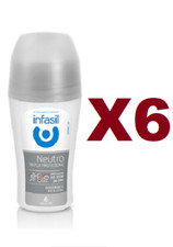 6 PZ DEODORANTE INFASIL NEUTRO