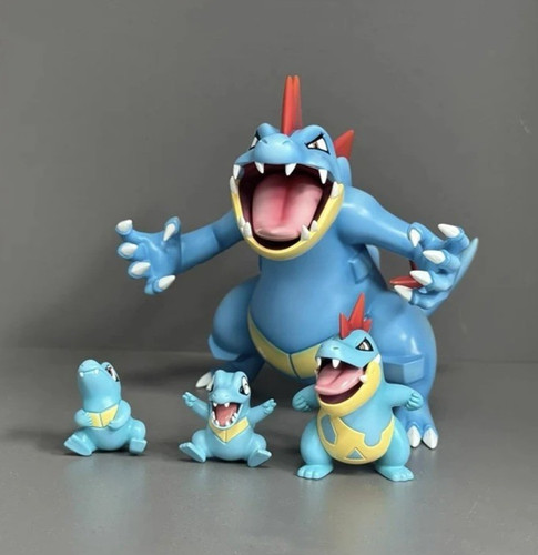 Pokémon aligatueur kaiminus - pokémon,