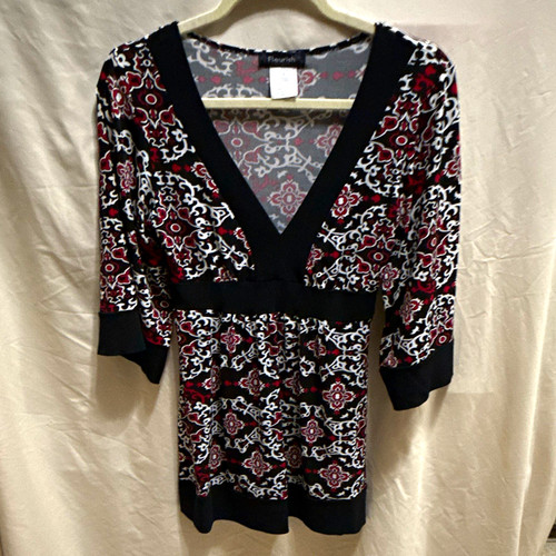 Fleurish maglia donna - scollo, a