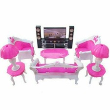 Hot 6pcs barbie - 6pcs, dollhouse