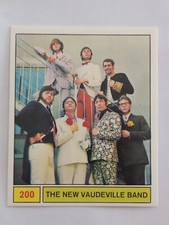*FIGURINA CANTANTI PANINI 1969* THE NEW VAUDEVILLE BAND N. 200 - NUOVA/MINT