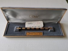 DELTA LION'S LINE Penna a sfera placcata oro Nero E Oro 24 Kt Con Astuccio