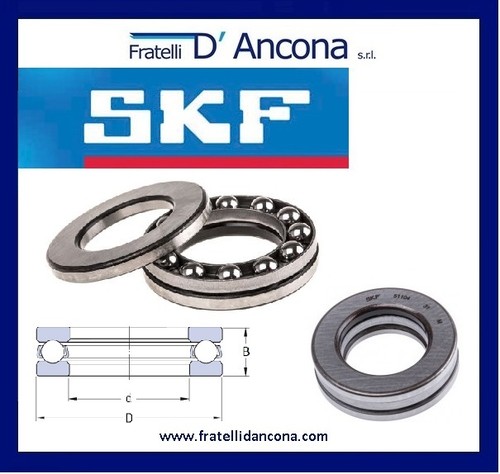 Skf cuscinetti assiali - cuscinetti, a