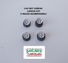 1:43 CERCHI LANCIA 037 5 RAZZE