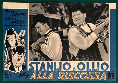 Fotobusta originale stanlio - originale, e