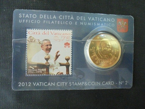 Vaticano 2012 stamp coin - stamp, &