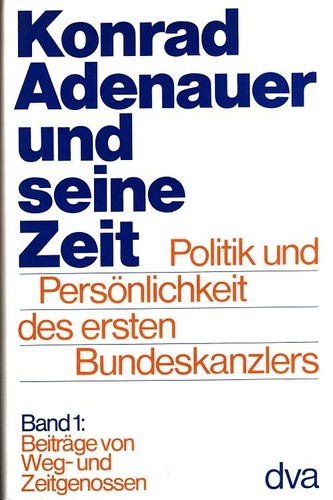 Konrad adenauer und seine - und, zeit