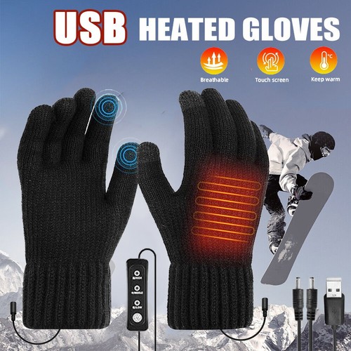 Guanti riscaldati usb maglia - riscaldati,