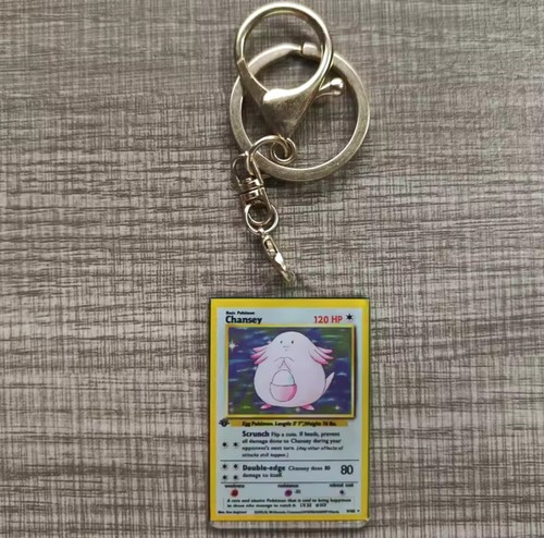 Portachiavi carte pokemon - carte,