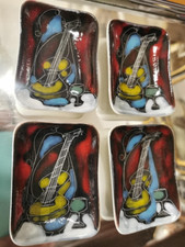 antonio milani rovigo CERAMICA chitarra ANNI 50