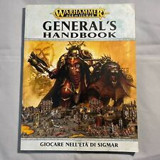 GENERAL'S HANDBOOK - GIOCARE NELL'ETA' DI SIGMAR Warhammer GW ITALIANO