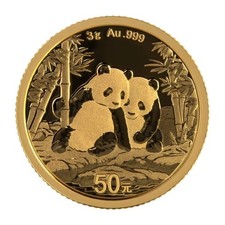 Cina 50 Yuan 2026 Orso Panda 3