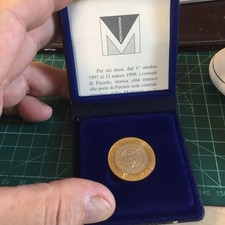 GETTONE MONETA FINTA "ECCO L'EURO" - MENARINI FIESOLE PONTASSIEVE 1997 1998