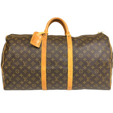 Borsa da viaggio originale Louis Vuitton Keepall 55 Boston Monogram M41424 MI881