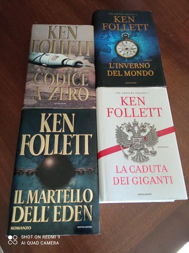 Lotto libri ken follett la - 4,