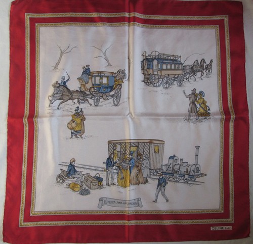Superbe foulard celine - -superbe,